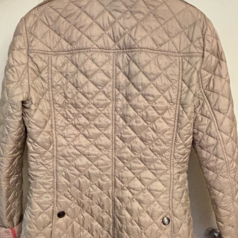 Burberry Brit Beige Quilted Jacket - Picture 2 of 10